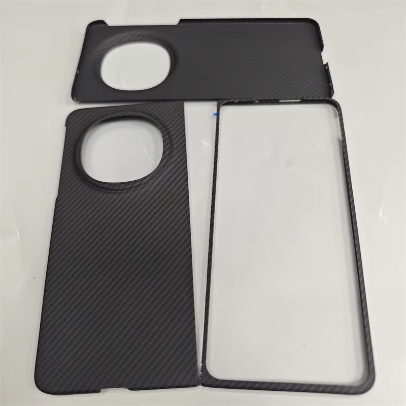 Magnetic Case for OPPO Find N5 Carbon Fiber Magsafe Cases Metal Ring Ultra-Thin Aramid Fiber Cover Phone Accessories
